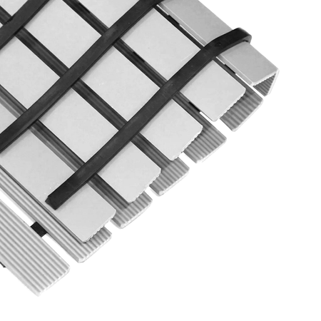 MATA łazienkowa antypoślizgowa POD PRYSZNIC brodzik do sauny basenu 43x61, szara