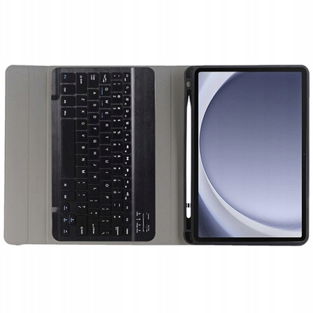 Bluetooth keyboard case for Samsung Galaxy Tab A9 8.7 CFX110 (Black)