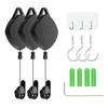 Set of 3 pieces of hook brackets for suspending VR goggle cables