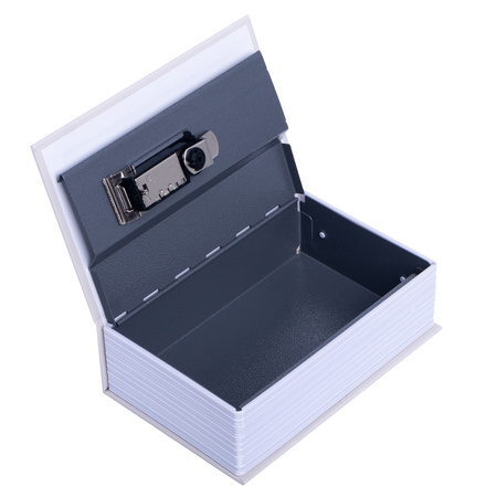 Safe book metal safe deposit box for money keys jewelry watches