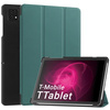 Etui Smart Case do T-Mobile T Tablet 5G 10.36, zielone - ochronne z podstawką, dostęp do portów i przycisków