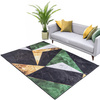 Dywan NOVO Strado nowoczesny do salonu marmurowy wzór velvet Zielony Marmur 120x160 cm