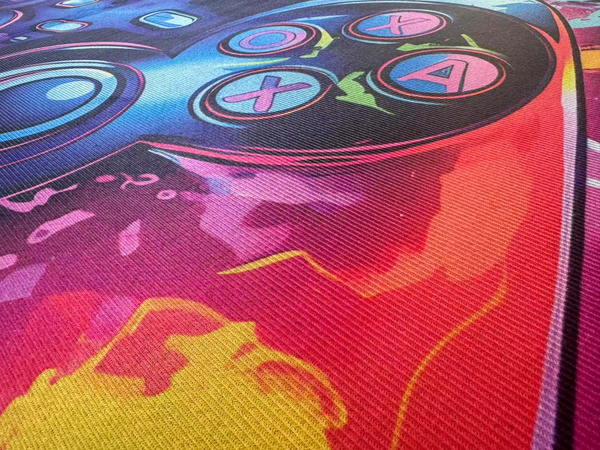 3D Strado ColorPad gaming carpet 140x200 cm modern design for gamer's room
