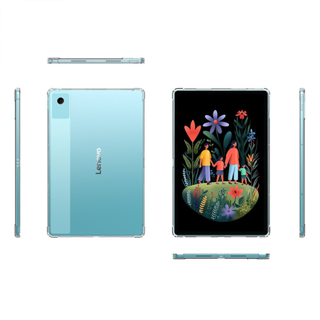 Puzdro na Lenovo Idea Tab Plus 12.1 2025 silikónové zadný kryt - ochranné so stojanom