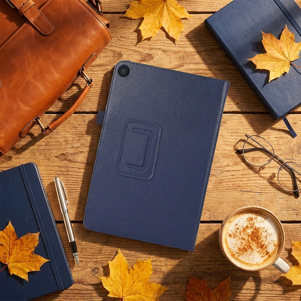 Etui do Lenovo Tab 10.1 2025 TB311FU TB311XU ZAEH0040PL z klapką - granatowe