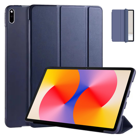 Puzdro Smart na Huawei MatePad SE 11 2024 AGS6-W00 s klapkou - AGS6-W00, tmavomodré - ochranné so stojanom