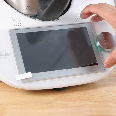 Sklo tvrdené na Thermomix TM6 sklíčko na displej 9H súprava - ochrana displeja 9H, plné krytie, oleofóbne