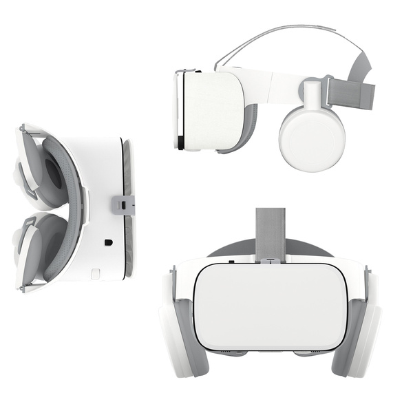 BOBOVR Z6 VR glasses for smartphone - wide field of view Bluetooth headphones integrated