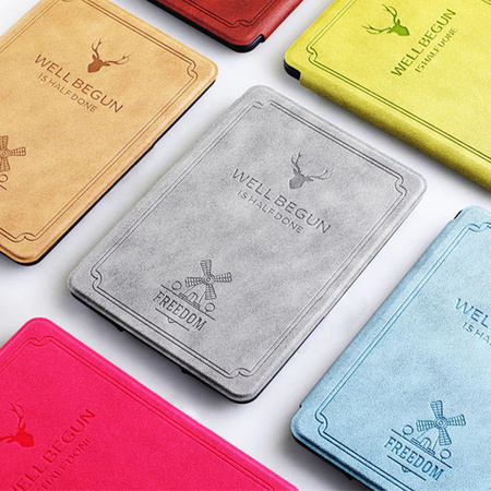 Smart Motto case for Kindle Paperwhite 6/ Colorsoft/ Signature Edition- grey