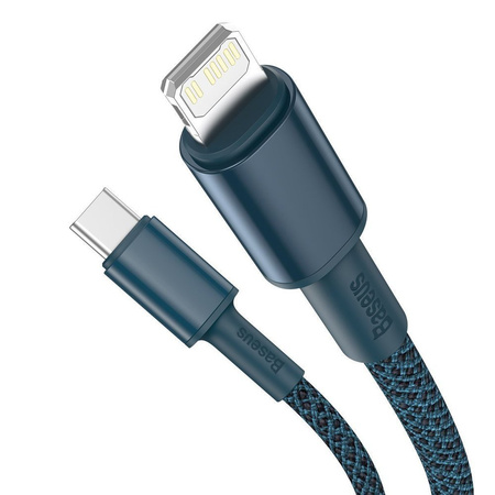 Baseus High Density Braided Cable Type-C to Lightning, PD,  20W,  2m (blue)