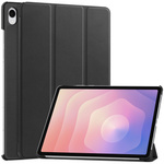 Puzdro Smart na Samsung Galaxy Tab S11 11 SM SMX736 s klapkou, čierne - ochranné so stojanom
