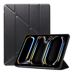 Puzdro Trifold Case obal na iPad Pro 13 Gen 5 A2925 A2926 A3007 / Gen. 5 A2925, čierne - ochranné