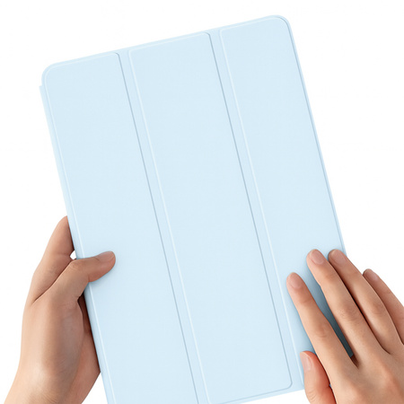 Etui Clear Pencil do Galaxy Tab S9 FE 10.9 SM / Galaxy Tab S9 FE 10.9 SM S10 / Samsung Galaxy Tab S9, niebieskie - ochronne