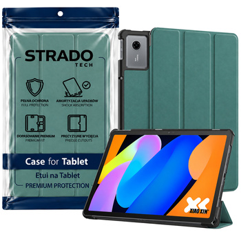 Puzdro Smart na Lenovo Idea Tab 11 2025 s klapkou, zelené - ochranné so stojanom