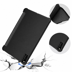 Etui z klapką do Huawei MediaPad M5 Lite 10 ochronne z podstawką - czarne