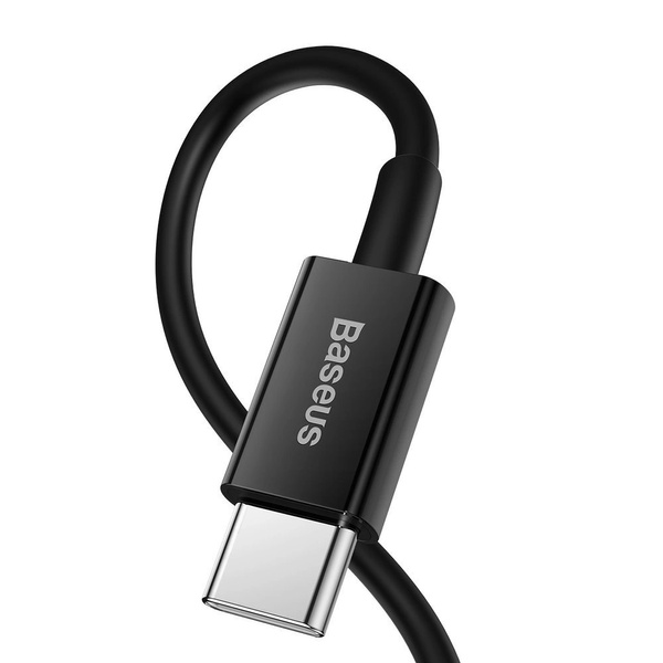 Kábel Baseus Superior Series USB-C / Lightning PD 20W 1 m, čierny