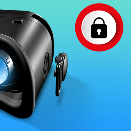 Okuliare VR na telefón Vrg Q8 Virtuálna Realita 3D Okuliare Gry Filmy