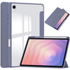 Puzdro Clear Pencil na Samsung Galaxy Tab S11 11 SM SMX736 s klapkou, priehľadné - ochranné