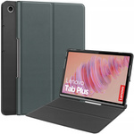 Puzdro Smart Case na Lenovo Tab Plus, tmavozelené - ochranné so stojanom