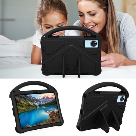Puzdro FunColor na Lenovo Idea Tab 11, čierne - ochranné so stojanom, prístup k portom a tlačidlám