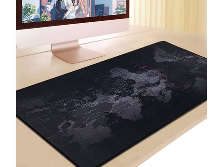 Large 90x40 office map gaming mouse pad