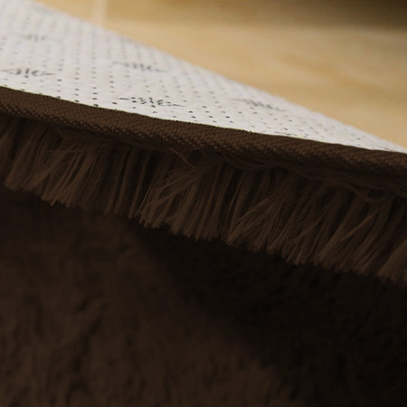 Shaggy Strado 60x120 DarkCoffee rug (Dark brown)