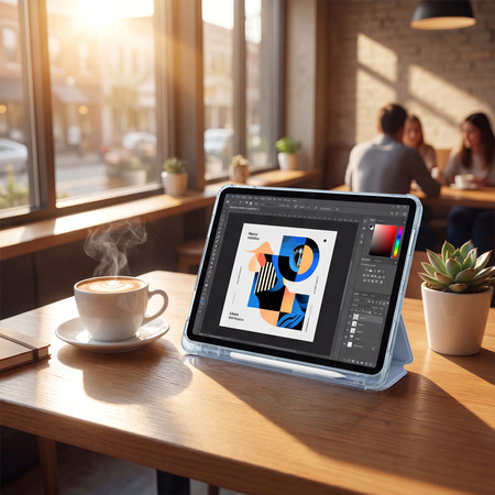 Puzdro na Xiaomi Redmi Pad 2 11 2025 priehľadné s miestom na stylus / Redmi Pad 2 11 2025 - ochranné so stojanom