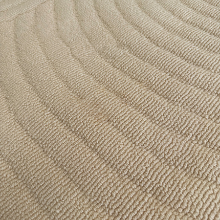 Dywan 120x170 do salonu pętelkowy duży japandi nowoczesny ciężki gruby POLO - Raining Camel (Beżowy)