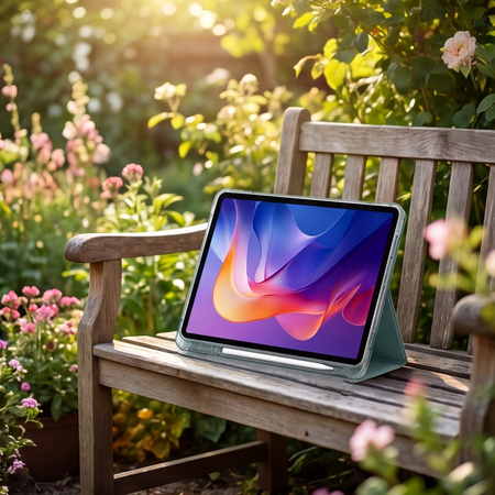 Etui do Xiaomi Redmi Pad 2 11 2025 przezroczyste z miejscem na rysik / Redmi Pad 2 11 2025 - ochronne z podstawką