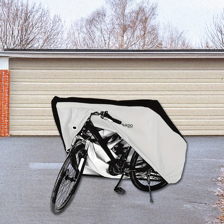 Veľký Obal na bicykel Vodeodolný Motorka Skúter 110x200x70cm XXL Sťahovák, biely