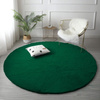 Rabbit Strado 160x160 BottleGreen round rug (Green)