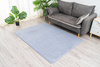 STRADO Rabbit 3D plush soft like rabbit anti-slip carpet 200x300 Silver
