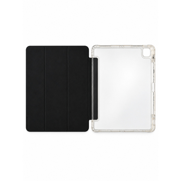 Etui Hard Crystal do Apple iPad Air 13 M4 M3 M2 2026/ 25/ 24 gen 8/ 7 z klapką - czarne