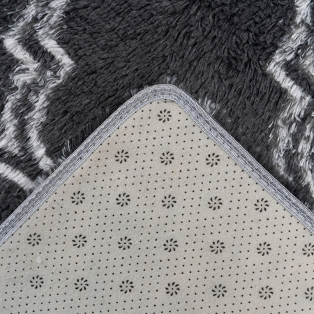 Dywan do salonu shaggy DECOR antypoślizgowy miękki puszysty modny 200x300 Grey Lantern