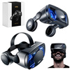 Okulary VR do wirtualnej rzeczywistości gogle 3D ze słuchawkami Vrg Pro Plus - do smartfona