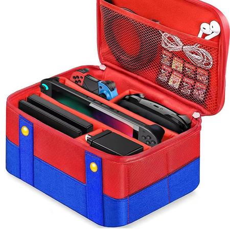 Etui torba podróżna do Nintnendo Switch 2 2025 z przegrodami wodoodporna
