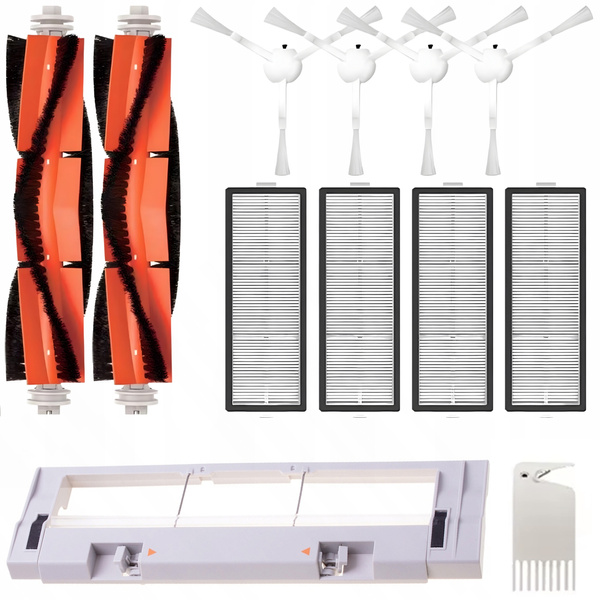 Puzdro Súprava kefy filtre obal na Xiaomi Mi Robot 1S 2S Roborock S5 Max S6 S4 / Xiaomi Mi Robot 1 / Roborock E3 - ochranné