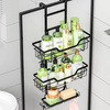 Strado Bathroom shelf hanging on glass