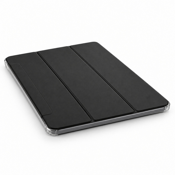 Etui Hard Crystal do Apple iPad Air 13 M4 M3 M2 2026/ 25/ 24 gen 8/ 7 z klapką - czarne