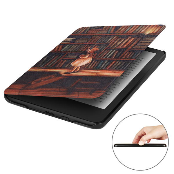 Kindle Paperwhite 6/ Colorsoft/ Signature Edition- Library Girl graphic case