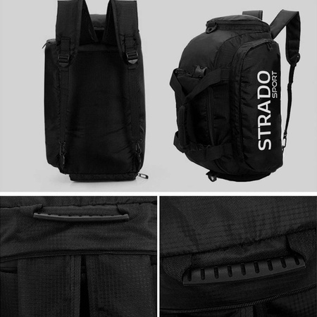 Strado gym sports bag (Black)
