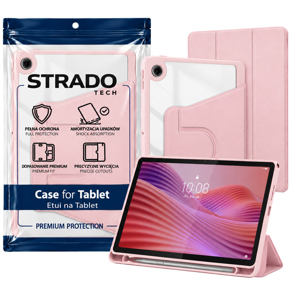 Etui 360 Crystal do Lenovo Tab 10.1 2025 TB311FU 311XU ZAEH0040PL obrotowe
