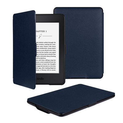Strap Case blue for Kindle Paperwhite 1/2/3 with strap and sleep function