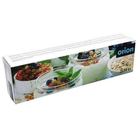 ORION Ziplock bags for storage food 60 pcs