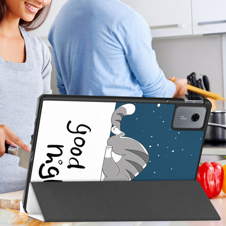 Puzdro grafické na Lenovo Idea Tab 11 s klapkou - ochranné so stojanom