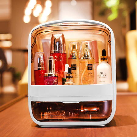 Compact casket organizer NELA for jewelry and cosmetics practical container with compartments