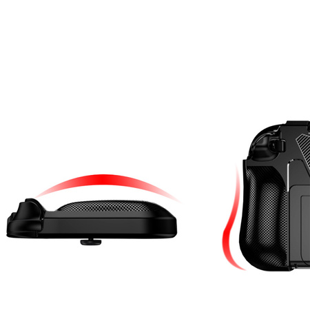 Puzdro na Nintendo Switch 2 2025 Ľahké do hrania zlepšuje úchop, čierne - ochranné so stojanom