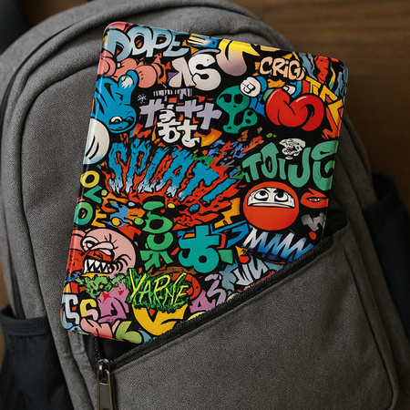 Etui Graficzne pokrowiec futerał z klapką do Galaxy Tab S6 Lite 10,4"