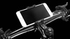 Bike handlebar phone holder scooter (Black)