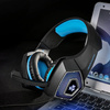 LED gaming headphones with microphone HunterSpider V01 (Red)